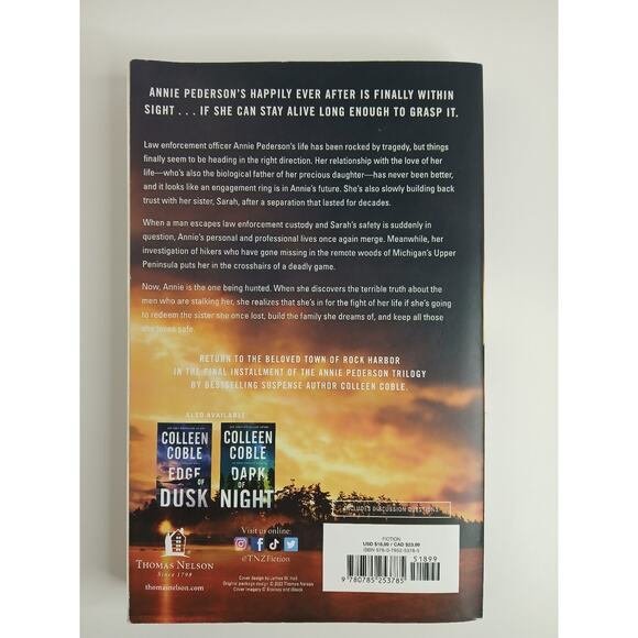 Break of Day (An Annie Pederson Novel) - Paperback By Colleen Coble - GOOD * - Picture 2 of 4